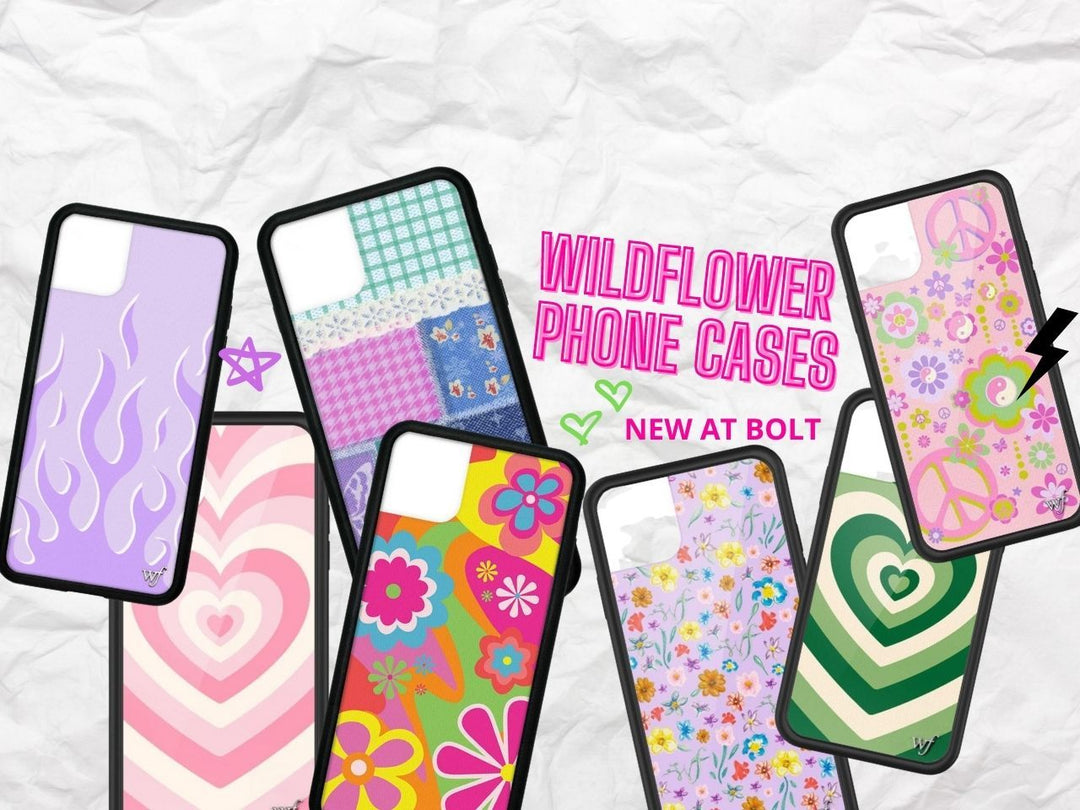 Bolt's New 'WildFlower' Iphone Cases