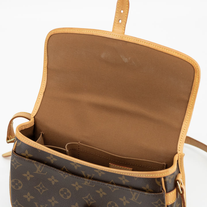 Louis Vuitton Monogram Brown Sologne Handbag #1541