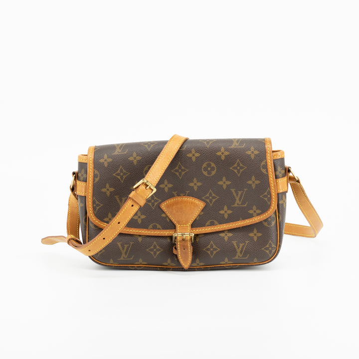 Louis Vuitton Monogram Brown Canvas Sologne Crossbody Bag #1549