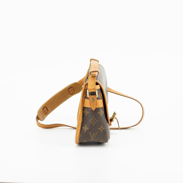 Louis Vuitton Monogram Brown Canvas Sologne Crossbody Bag #1549