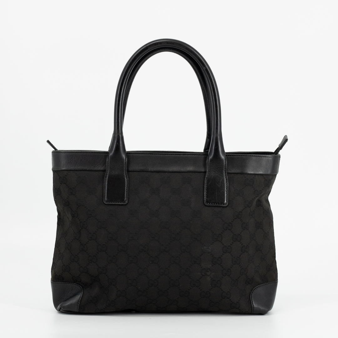 Gucci GG Canvas Black Tote Bag #1617