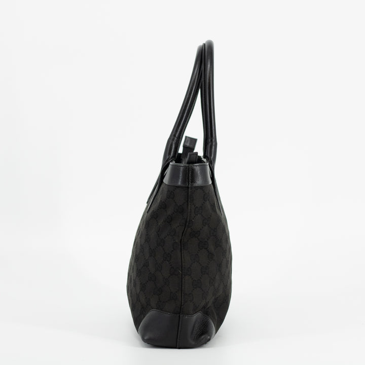 Gucci GG Canvas Black Tote Bag #1617