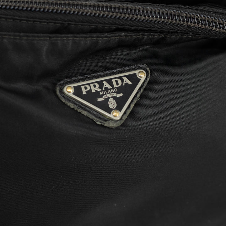 Prada Nylon Black Messenger Crossbody Bag #1767