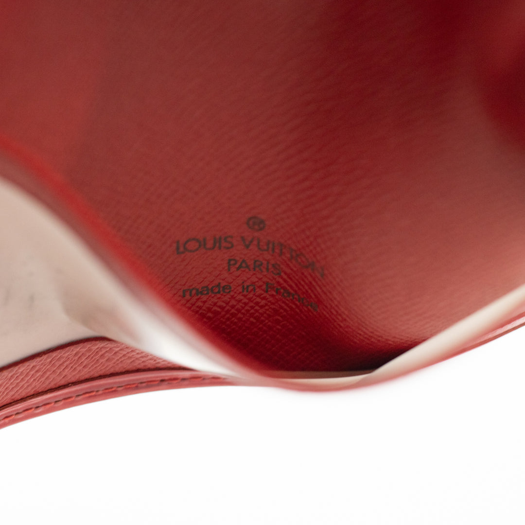 Louis Vuitton Red Epi Card Case #1771