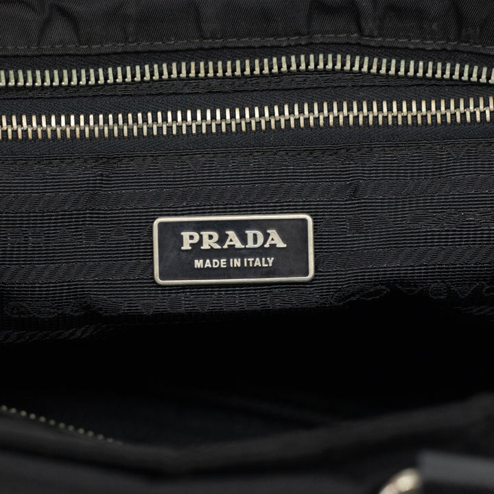 Prada Black Nylon Tessuto Shoulder Bag #1811