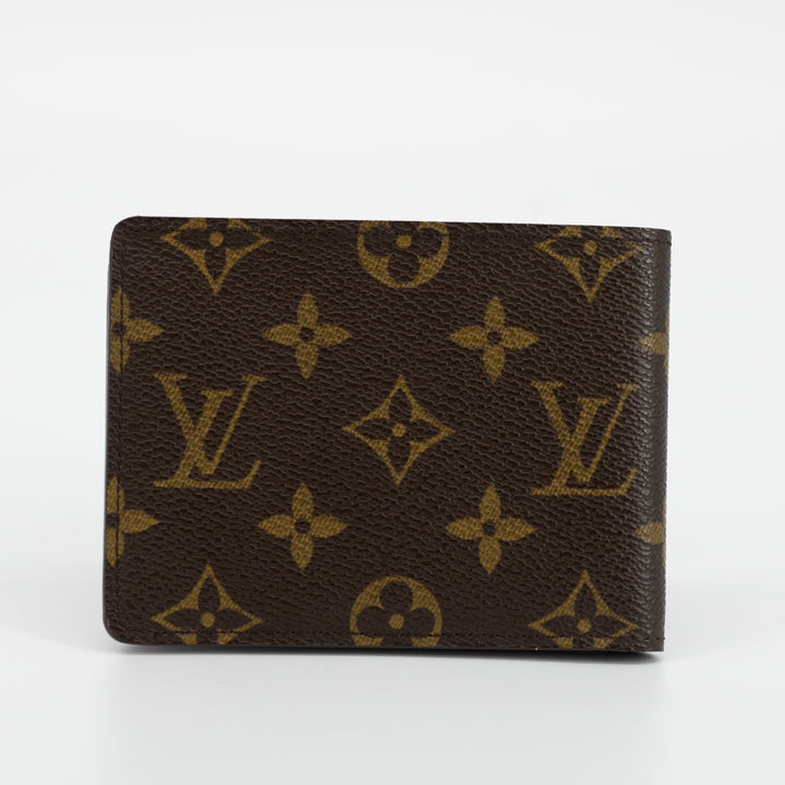 Louis Vuitton Brown Monogram Multiple Bifold Wallet #1830