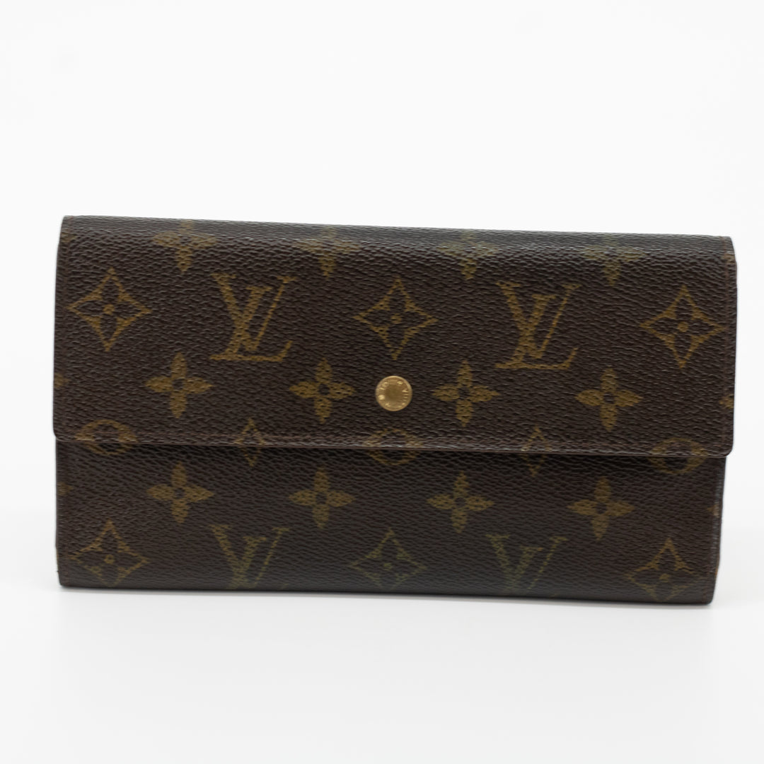 Louis Vuitton Monogram Canvas International Long Wallet #1859