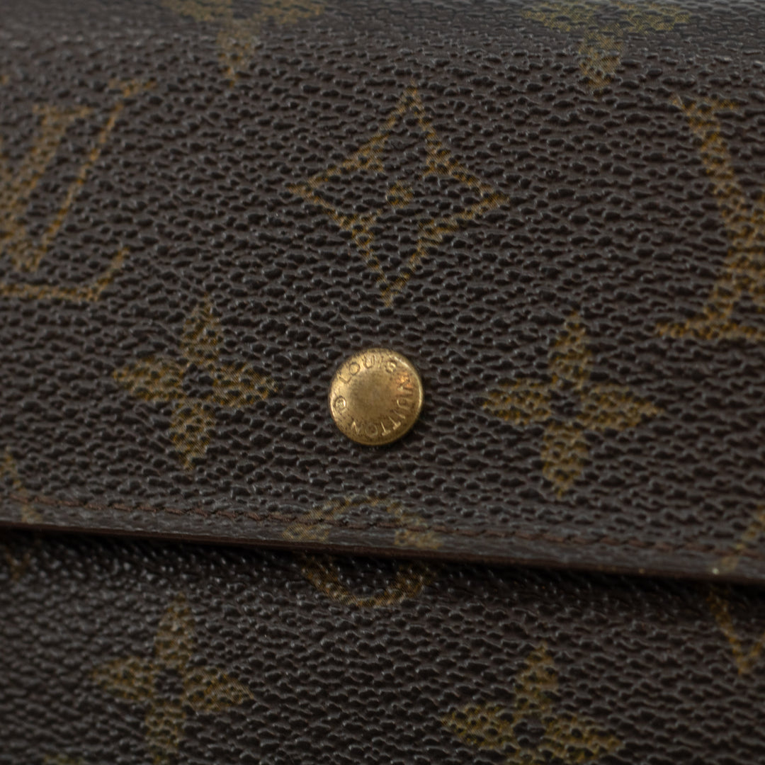 Louis Vuitton Monogram Canvas International Long Wallet #1859