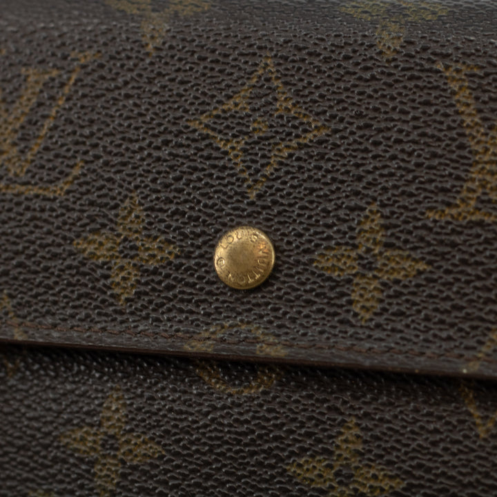 Louis Vuitton Monogram Canvas International Long Wallet #1859