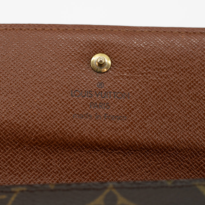 Louis Vuitton Monogram Canvas International Long Wallet #1859