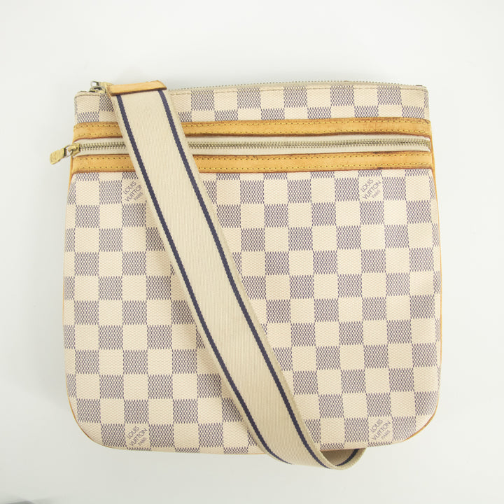 Louis Vuitton Damier Azur Bosphore Crossbody Bag #1950