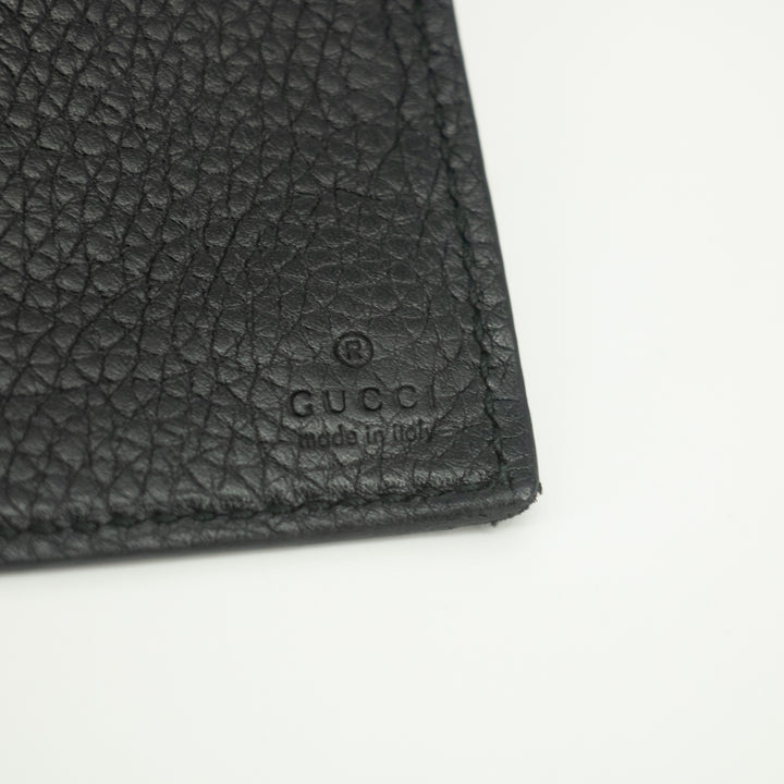 Gucci Black Leather Long Wallet #1970