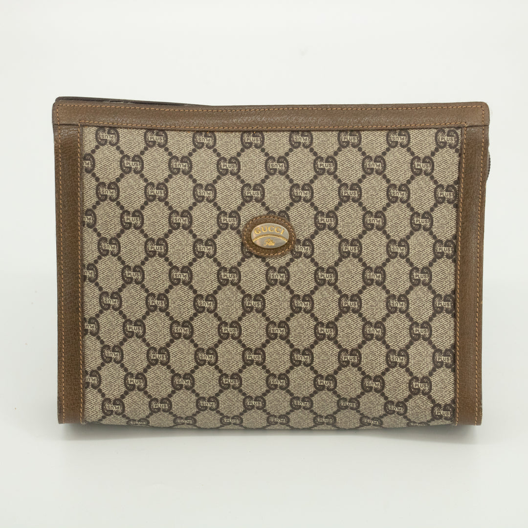 Gucci GG Plus Canvas Clutch Bag  #1999