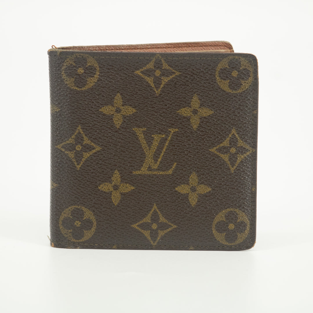 Louis Vuitton Monogram Canvas Bifold Wallet  #2000