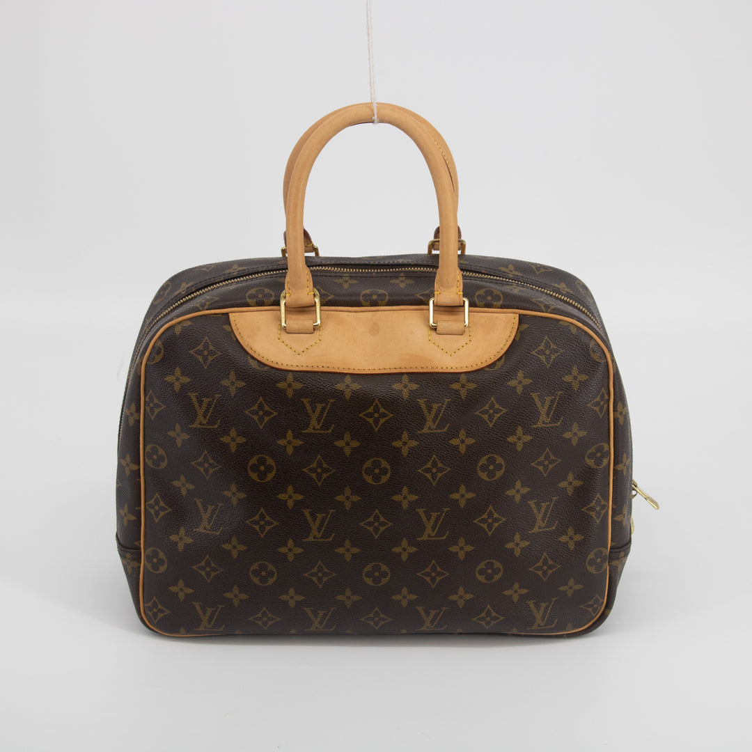 Louis Vuitton Monogram Canvas Brown Deauville Bag #2020