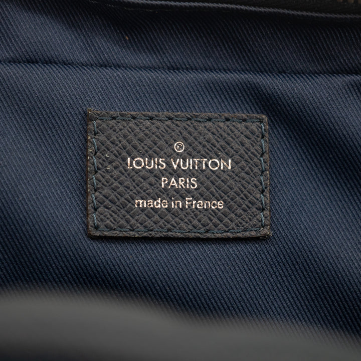 Louis Vuitton Navy Taiga Briefcase Bag #2022