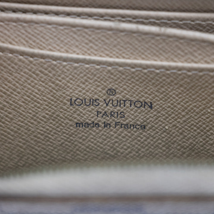 Louis Vuitton Damier Azur Zippy Coin Case  #2054