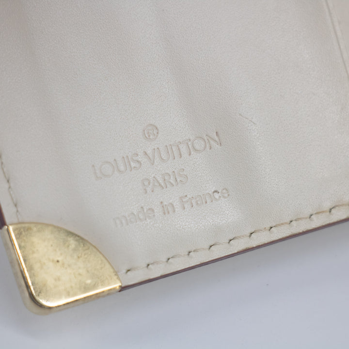 Louis Vuitton Ivory Suhali Compact Zippy Wallet  #2055