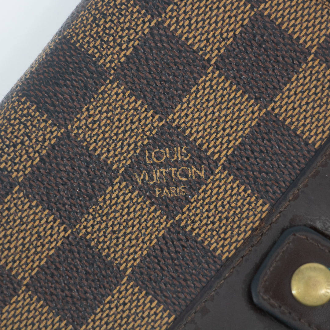 Louis Vuitton Damier Ebene Compact Wallet #2143