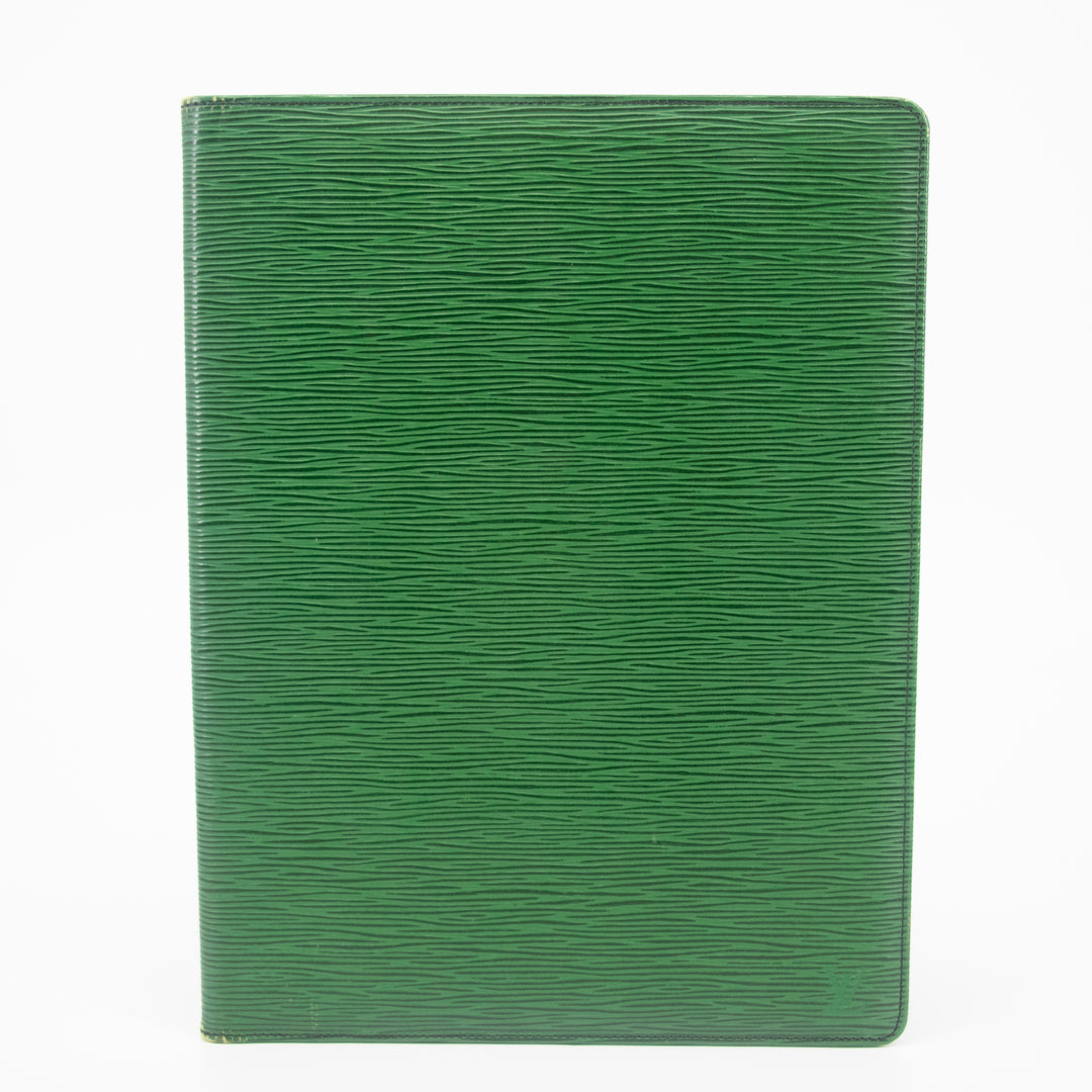 Louis Vuitton Green Epi Leather Document Case #2230