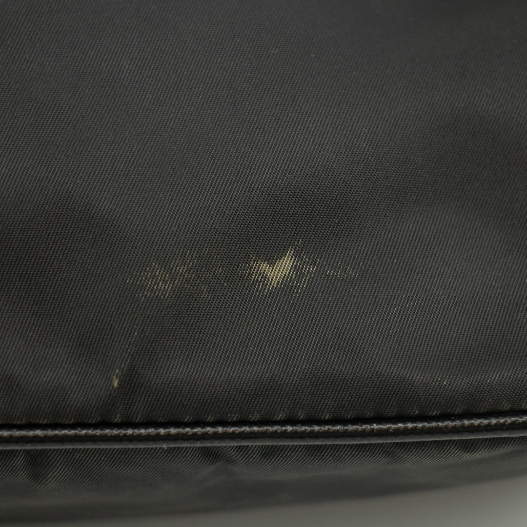 Prada Black Nylon Tessuto Pochette Bag #2308