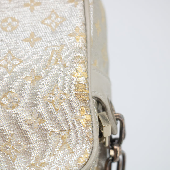 Louis Vuitton Silver Monogram Shine McKenna Shoulder Bag  #2408