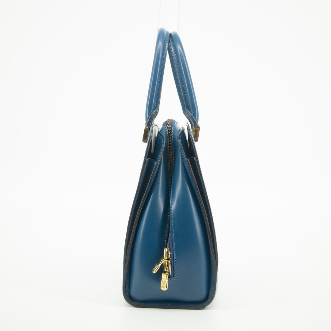 Louis Vuitton Blue Epi Pont Neuf Tote Bag #2450