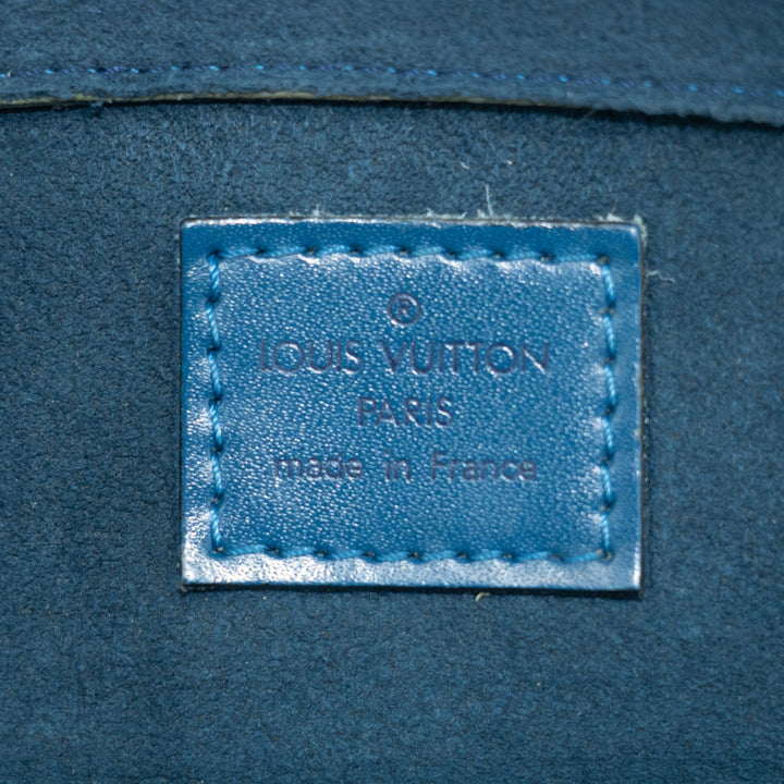 Louis Vuitton Blue Epi Pont Neuf Tote Bag #2450