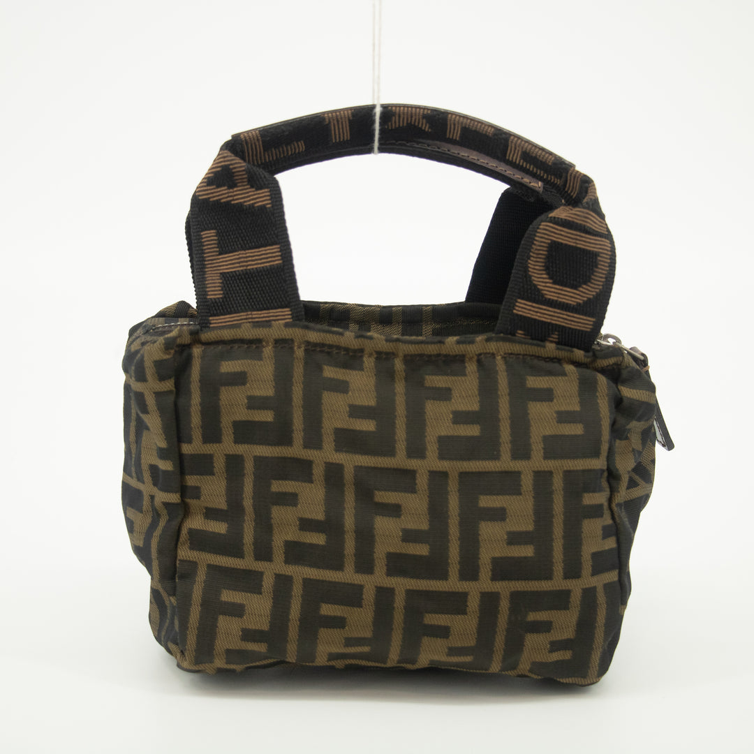 Fendi Zucca FF Mini Tote Bag Brown #2471