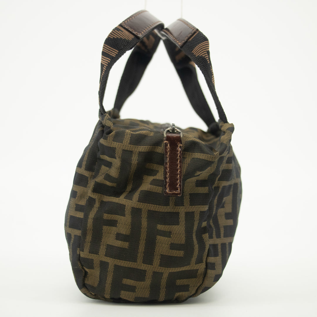 Fendi Zucca FF Mini Tote Bag Brown #2471