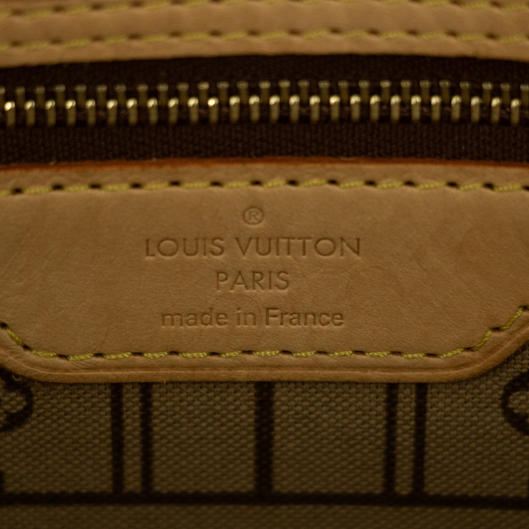 Louis Vuitton Monogram Canvas Neverfull MM Tote Bag  #2547