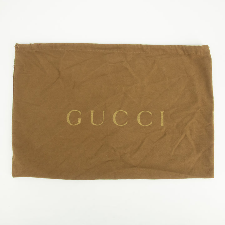 Gucci GG Canvas Orange x Brown Tote Bag  #2578