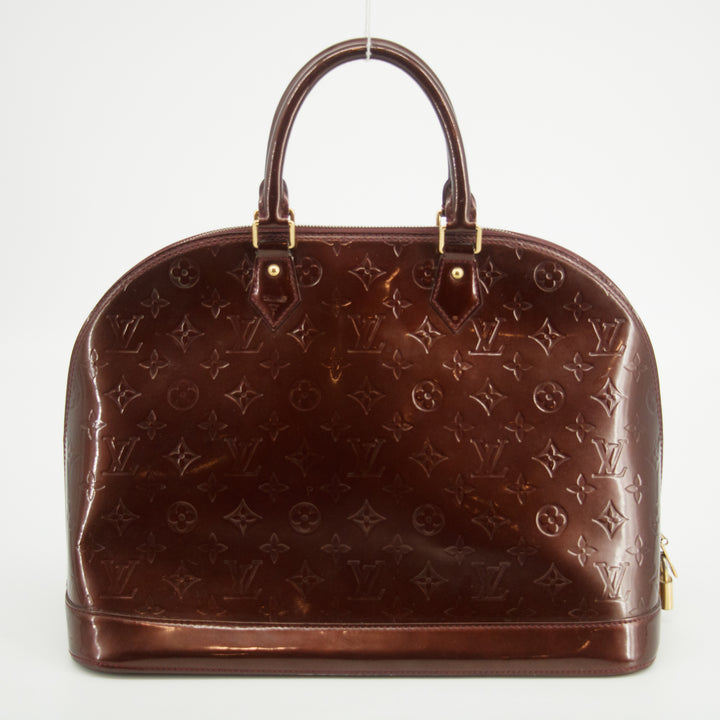 Louis Vuitton Purple Vernis Alma MM  #2584