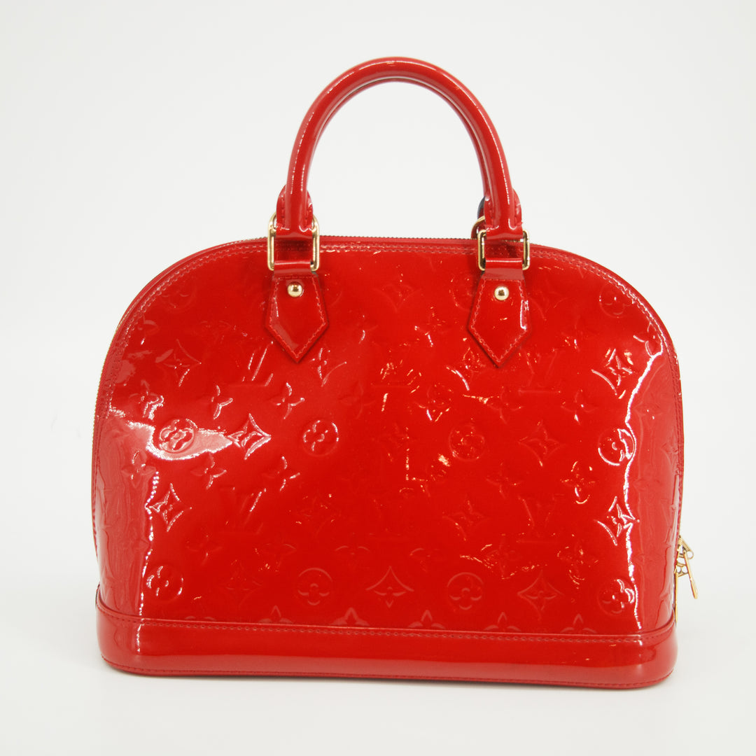 LV Red Vernis Alma BB #2585