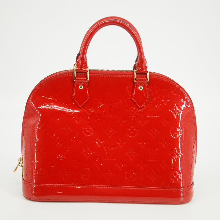 LV Red Vernis Alma BB #2585