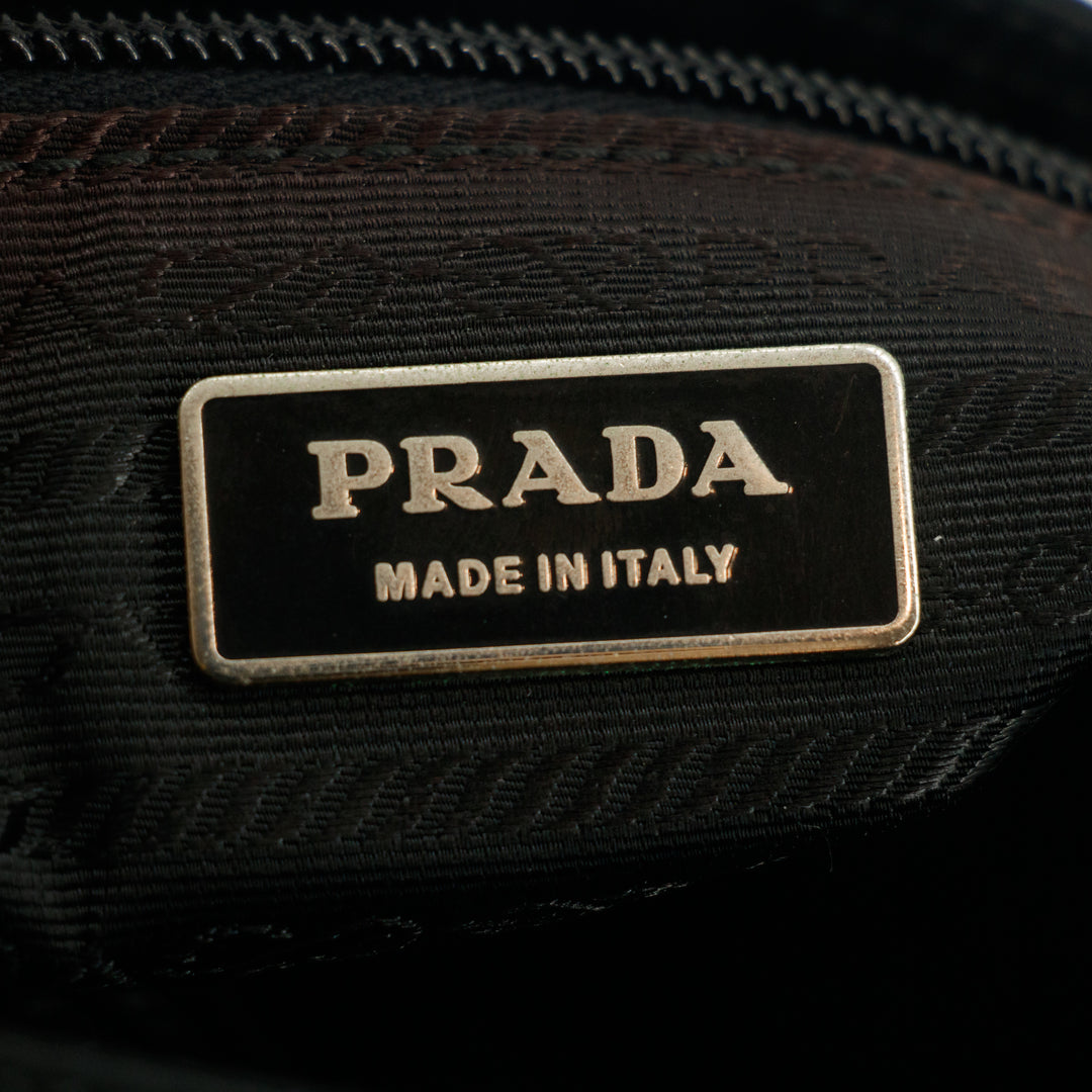 Prada Black Tessuto Nylon Crossbody  #2586