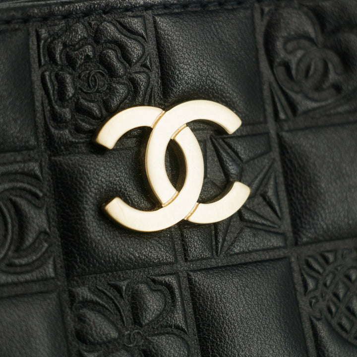 Chanel Lambskin Icon Coco Mark Tote Bag 8 Series #2617