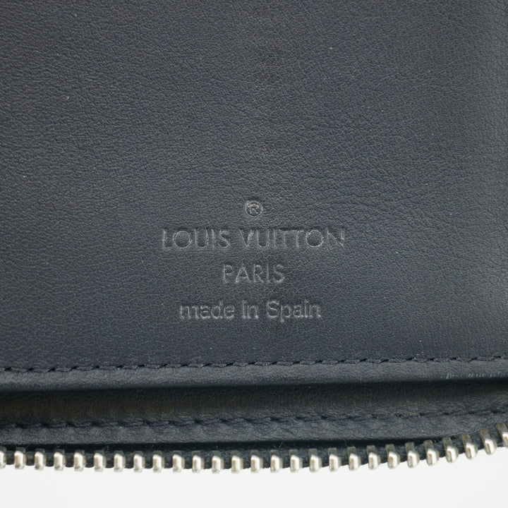 Louis Vuitton Black Damier Infini Vertical Zippy Wallet  #2630