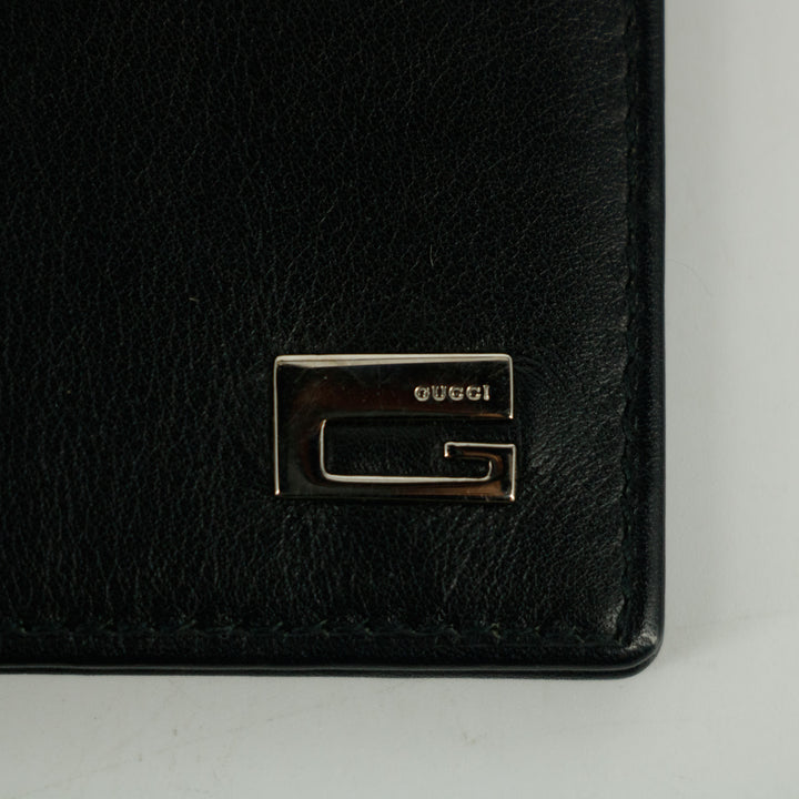 Gucci Black Leather Card Case  #2645