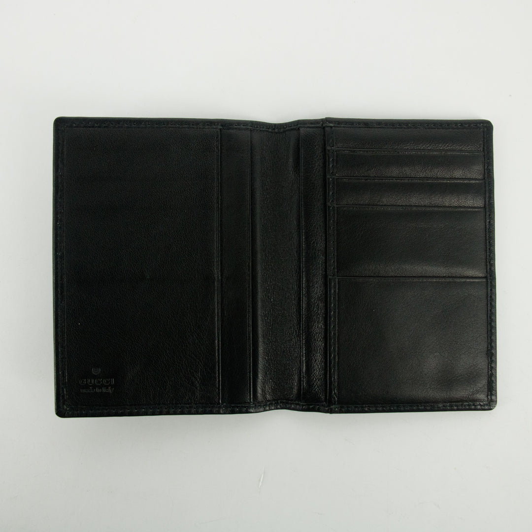 Gucci Black Leather Card Case  #2645