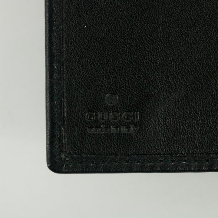 Gucci Black Leather Card Case  #2645