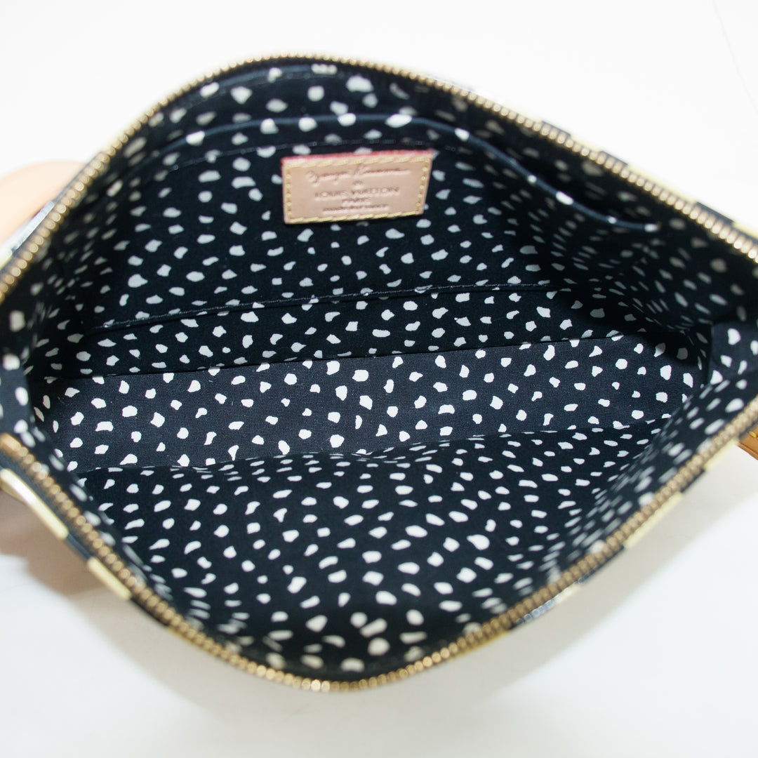 Louis Vuitton Vernis Yayoi Kusama Polka Dot Pochette Accessories Pouch  #2691