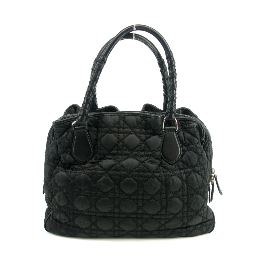 Christian Dior Cannage Quilted Nylon Tote Bag #2696