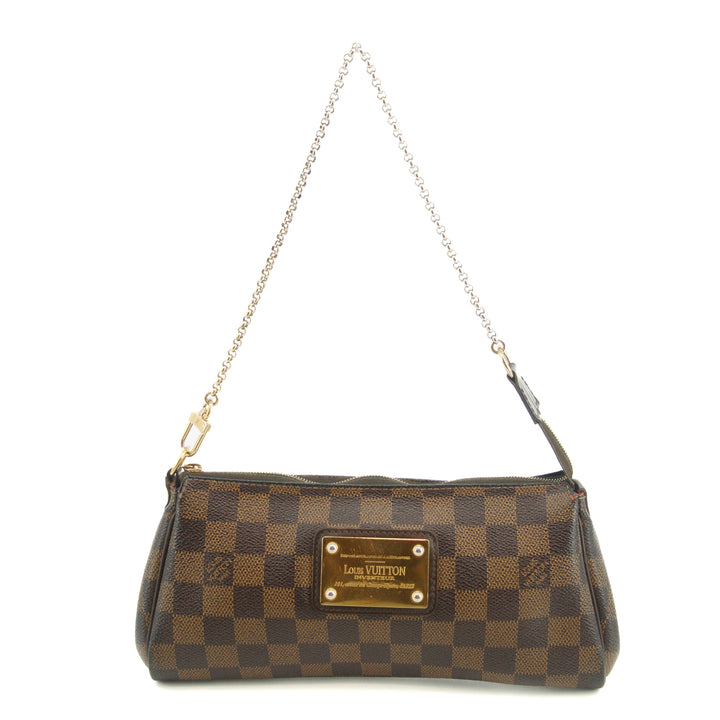 Louis Vuitton Damier Ebene Eva Pochette Shoulder Bag #2733