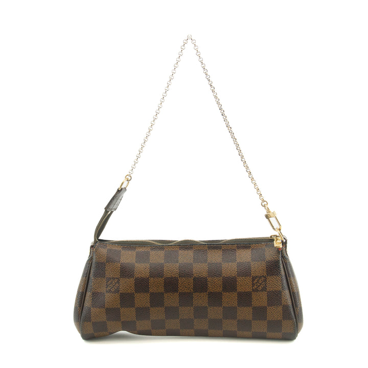 Louis Vuitton Damier Ebene Eva Pochette Shoulder Bag #2733