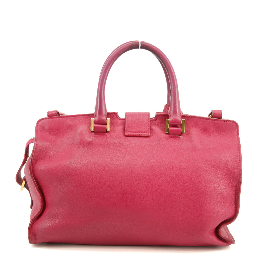 Saint Laurent YSL Iconic Y Cabas Chyc Pink Tote Bag #2743