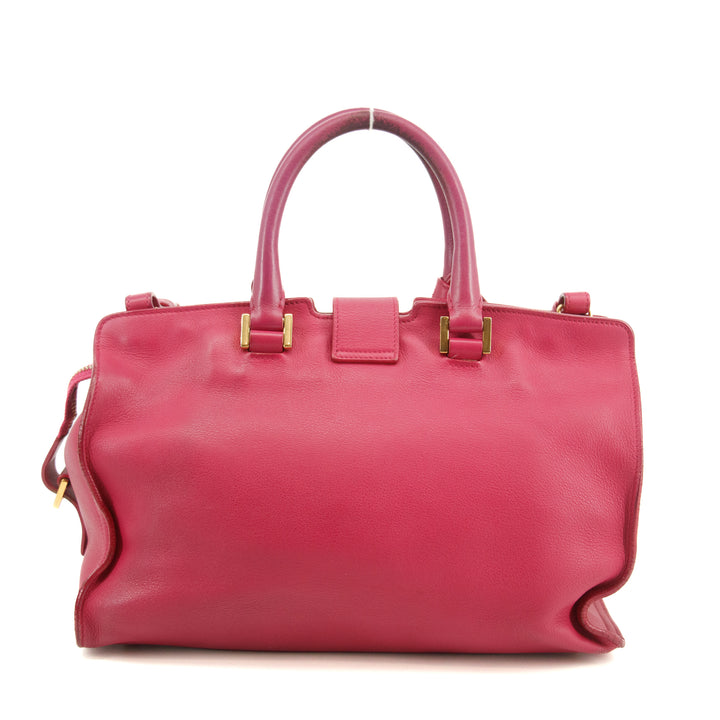 Saint Laurent YSL Iconic Y Cabas Chyc Pink Tote Bag #2743