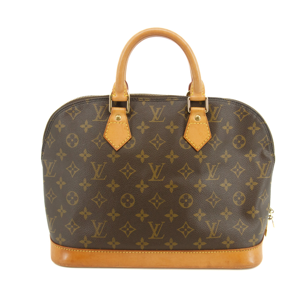 Louis Vuitton Monogram Canvas Alma PM Brown #2777