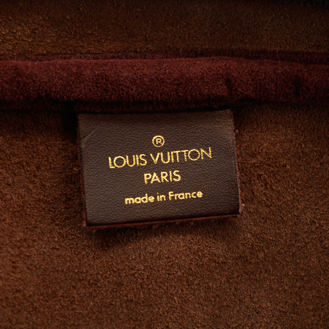 Louis Vuitton Taiga Kendall GM Boston Bag Purple #2784