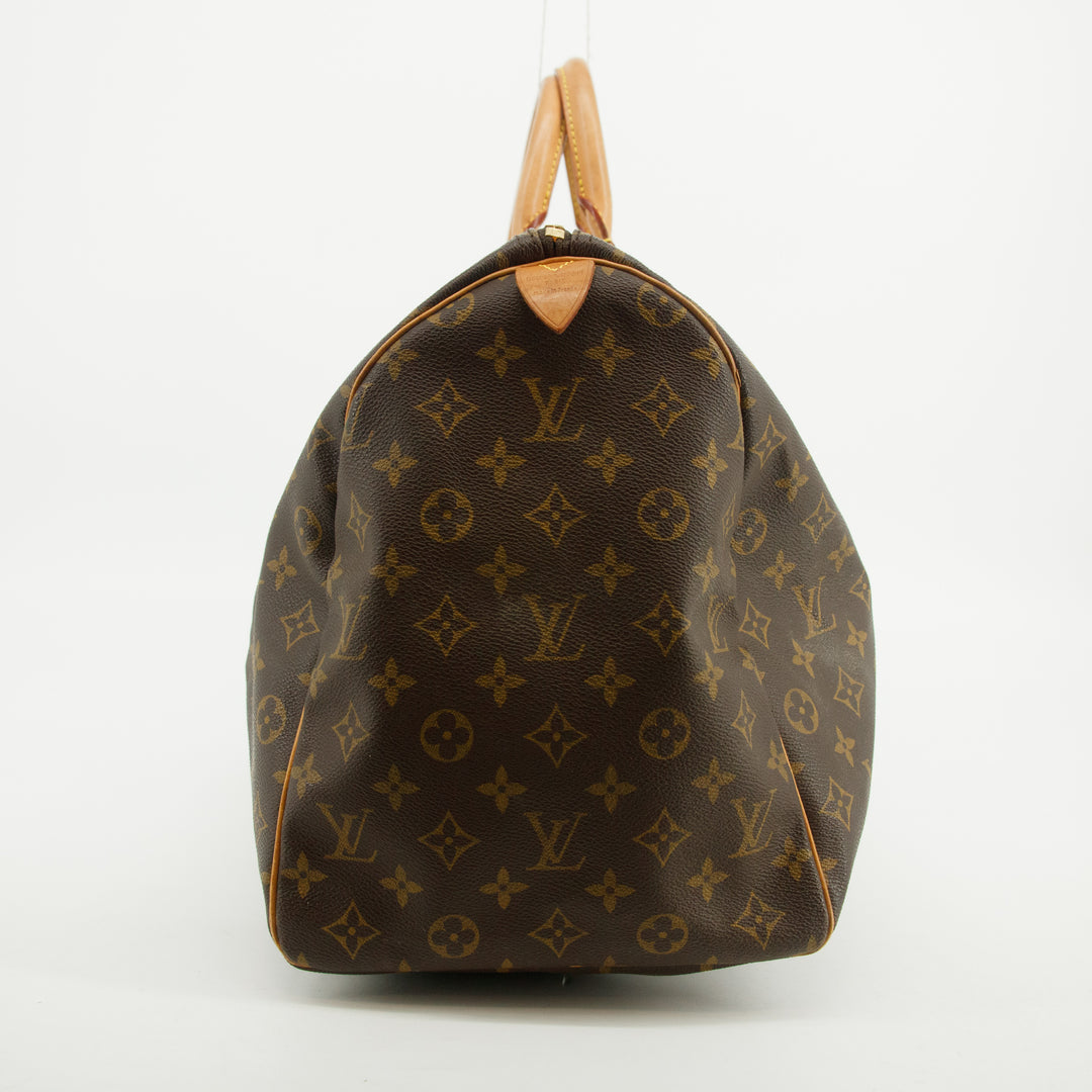 Louis Vuitton Monogram Canvas Keepall 50 Boston Bag Brown #2786